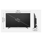 Compaq 109 cm (43 inches) HUEQ A Series 4K Ultra HD Smart LED TV 